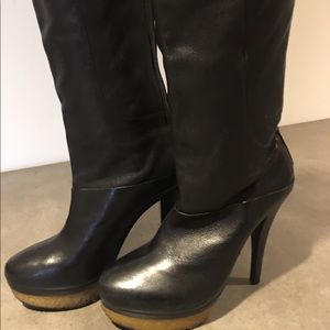 BCBG MAX AZRIA TALL OVER-THE-KNEE BOOTS